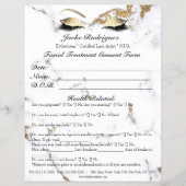 Formmarbild für die Gesichtspflege Teil 1 Flyer (Vorne)