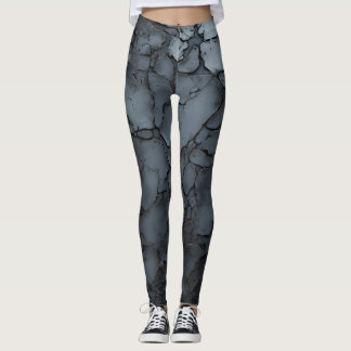 Formmetall 3D, gekratzt Leggings
