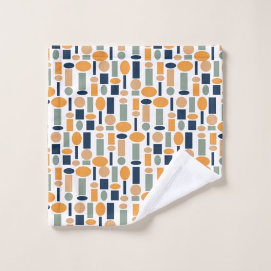 Formmuster Badhandtuch Set (Waschlappen)