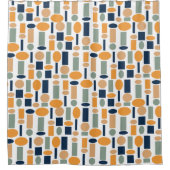 Formmuster Duschvorhang (Vorderseite)