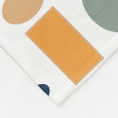 Formmuster Fleecedecke (Ecke)