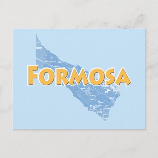 Formosa Postkarte (Vorderseite)