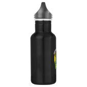 Formosan(Taiwan)-Logo für schwarze Bären Edelstahlflasche (Links)