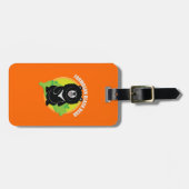 Formosan(Taiwan)-Logo für schwarze Bären Gepäckanhänger (Vorderseite horizontal)