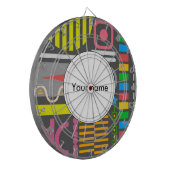 Formteile Dartscheibe (Vorderseite Links)