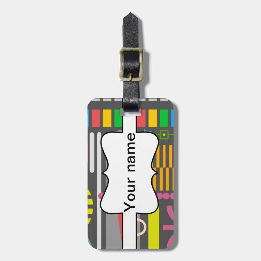 Formteile Gepäckanhänger (Vorderseite vertikal)