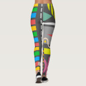 Formteile Leggings (Rückseite)