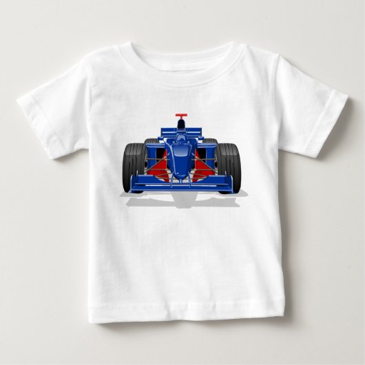 Formula 1 race car baby t-shirt (Vorderseite)