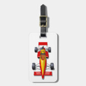 Formula 1 race car gepäckanhänger (Vorderseite vertikal)