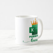 FORMULA Queen Funny Accountant Geschenk sarkastisc Kaffeetasse (VorderseiteRechts)