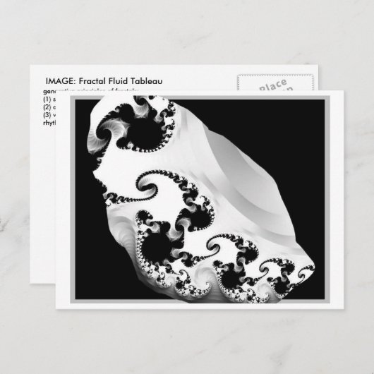 FORMULAR ALS BEWEGUNG POSTKARTE (Vorne/Hinten)