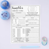 Formular für die Bestellung von Rahmen-Tasse Flyer (Einzeln)