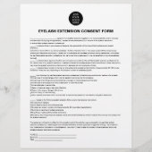 Formular für die weiße Zustimmung des Logos hinzuf Flyer (Vorne)