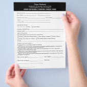 FORMULAR FÜR MINDERJÄHRIGE ZU TATTOOIERUNG UND PIE FLYER (Hand)