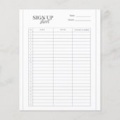 Formular-Vorlage abonnieren (Vorderseite)