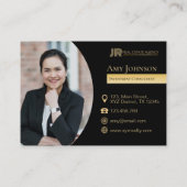 Formulare für das Foto der Visitenkarte (Rückseite)