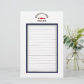 Formulare für die Treiberregistrierung Briefpapier (Stehend Vorderseite)