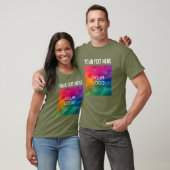 Formulare für Firmenlogo T-Shirt (Unisex)