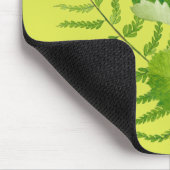 Formulare in grün auf einem Mauspad (Ecke)