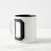 Formulieren Sie es schwarzer Kaffee-Tasse des Zweifarbige Tasse (Vorderseite Links)