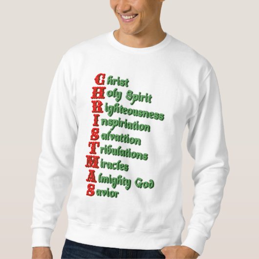 FORMULIERUNGS-WEIHNACHTEN… SWEATSHIRT (Vorderseite)