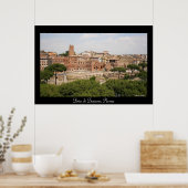 Foro di Traiano, Roma Poster (Küche)