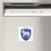 Føroyar - Färöer-Wappen Magnet (In Situ (Geschirrspüler))
