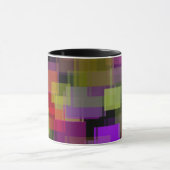 Forrest der Quadrate Mug2 Tasse (Zentrum)