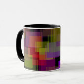 Forrest der Quadrate Mug2 Tasse (Vorderseite Links)
