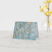 Forrest Fiesta Karte (Gelbe Blume)
