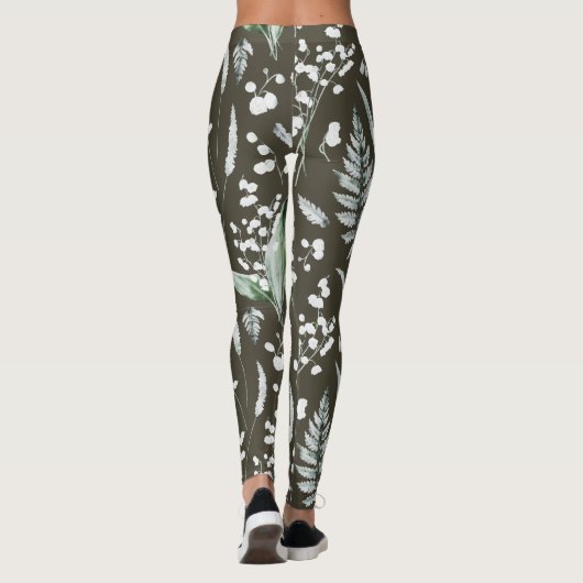 Forrest Foliage Leggings (Rückseite)