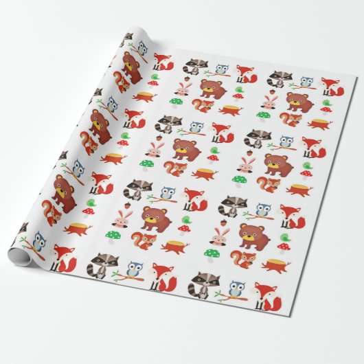 Forrest Friends Geschenkpapier (Ungerollt)