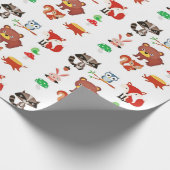 Forrest Friends Geschenkpapier (Ecke)