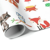 Forrest Friends Geschenkpapier (Rolleneckpunkt)