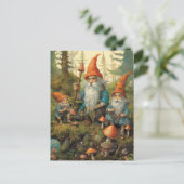 Forrest Gnomes Postkarte (Stehend Vorderseite)