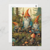 Forrest Gnomes Postkarte (Vorne/Hinten)