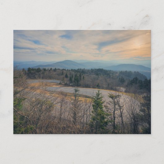 Forrest Gump Curve Postkarte (Vorderseite)