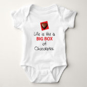 Forrest Gump Fans Baby Strampler (Vorderseite)