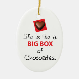 Forrest Gump Fans Keramikornament