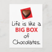 Forrest Gump Fans Postkarte (Vorderseite)