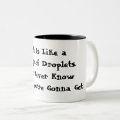 Forrest Gump Pandemic Spoof Life Funny  Zweifarbige Tasse (VorderseiteRechts)