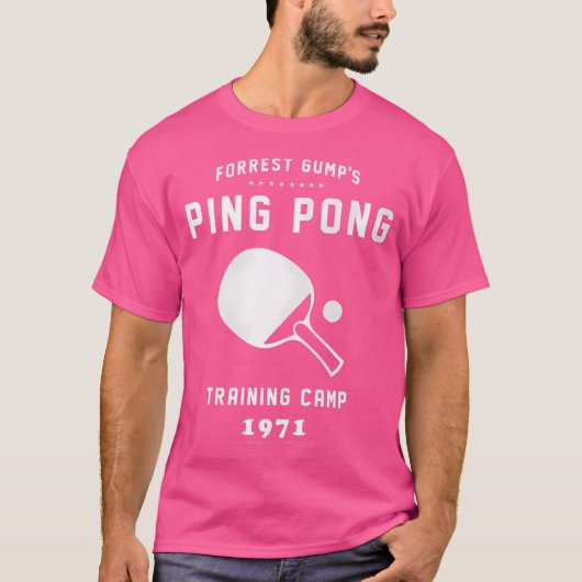 Forrest Gump Ping Pong Training Camp T-Shirt (Vorderseite)