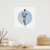 Forrest Gump Running Poster (Küche)