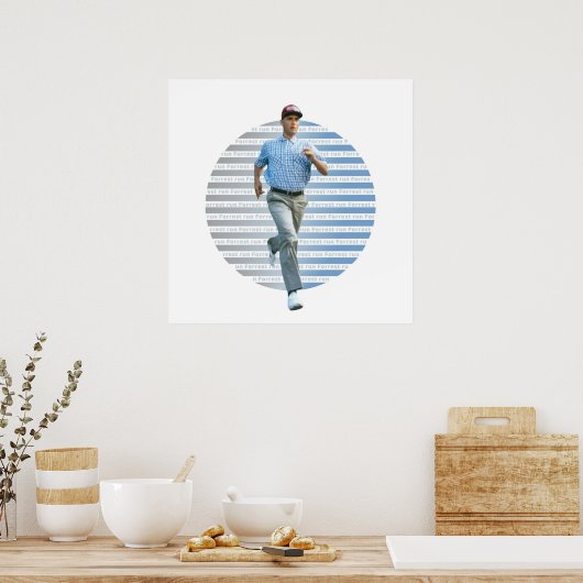Forrest Gump Running Poster (Küche)