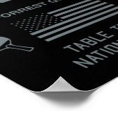 Forrest Gump USA Table Tennis National Champ Poster (Ecke)