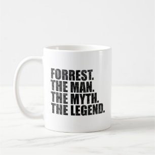 Forrest Name, Forrest Der Mann Der Mythos Die Lege Kaffeetasse