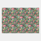 Forrest-Papier für Pilze Geschenkpapier Set (Vorderseite 3)