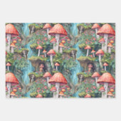 Forrest-Papier für Pilze Geschenkpapier Set (Vorderseite 2)