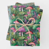 Forrest-Papier für Pilze Geschenkpapier Set (Beispiel)