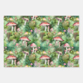 Forrest-Papier für Pilze Geschenkpapier Set (Vorderseite 2)